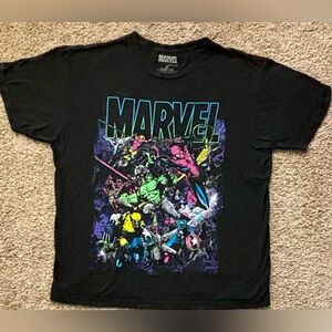 Marvel X-Men T-Shirt Comics Adult Wolverine Hulk Mens Shirt size XL Men's 90's